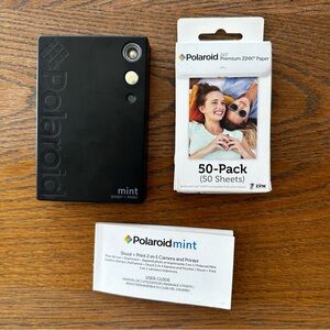 Polaroid mint Shoot + Print 2-in-1 Camera and Printer Instant Photos